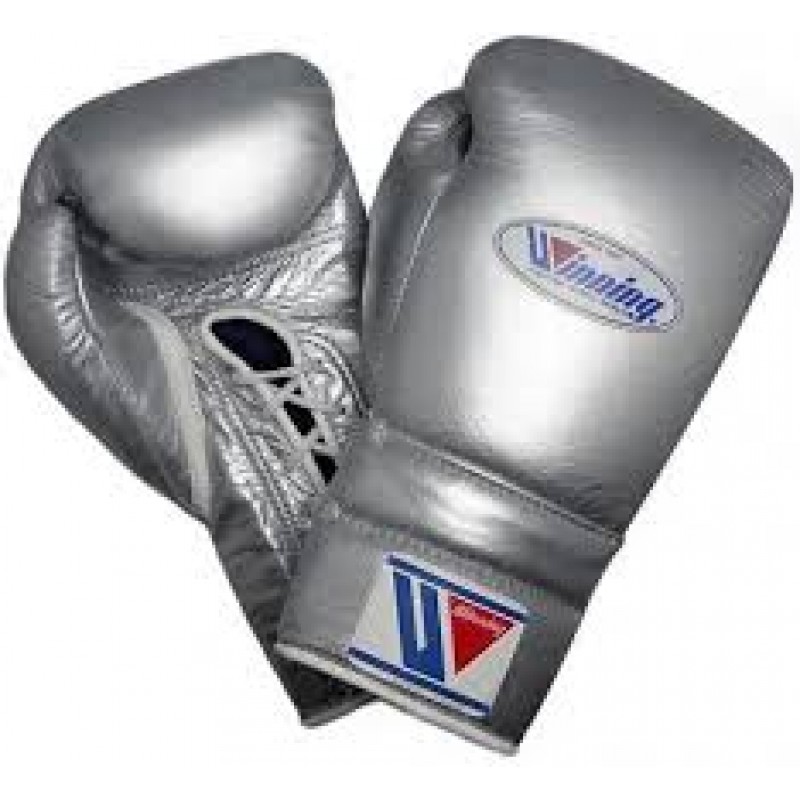 Winning Boxing Gloves Special Edition (Velcro/Silver)