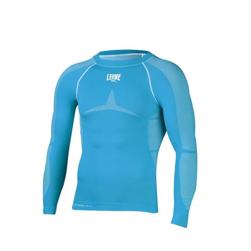 Leone MAN SEAMLESS LONG SHIRT (Blue)