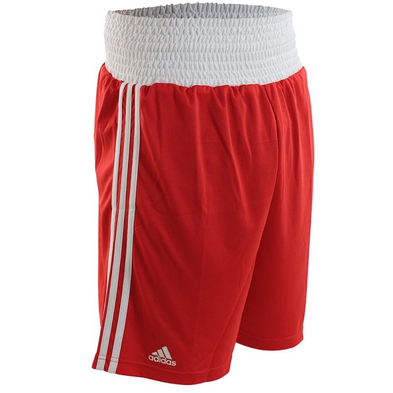 Adidas Boxing Shorts (AIBA Red/White)