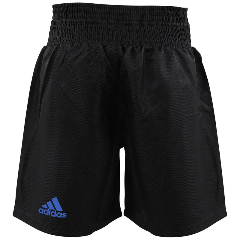 Adidas Multi Boxing Short (Black/ Blue)