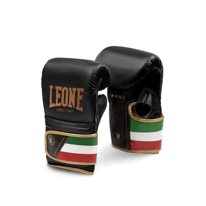 Leone 1947 Texture Boxing Gloves Black