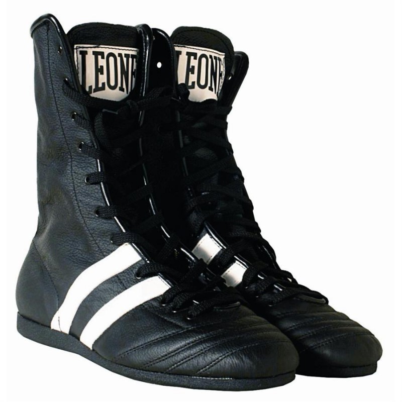 Leone Boxing Boots (Black) - CL186