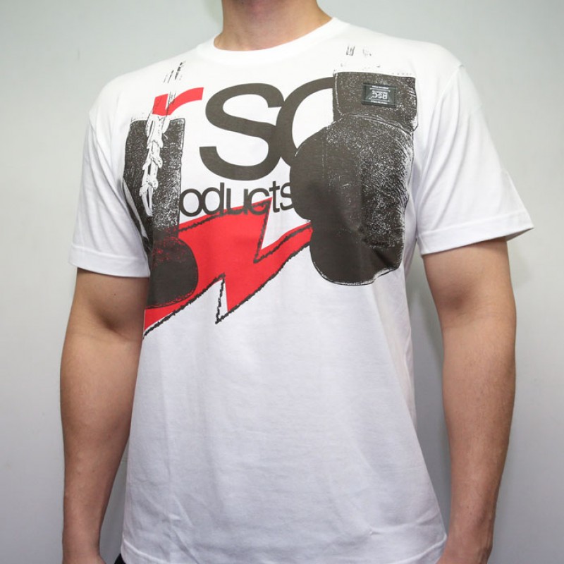 RSC Winning Gloves Tee (White X Red)