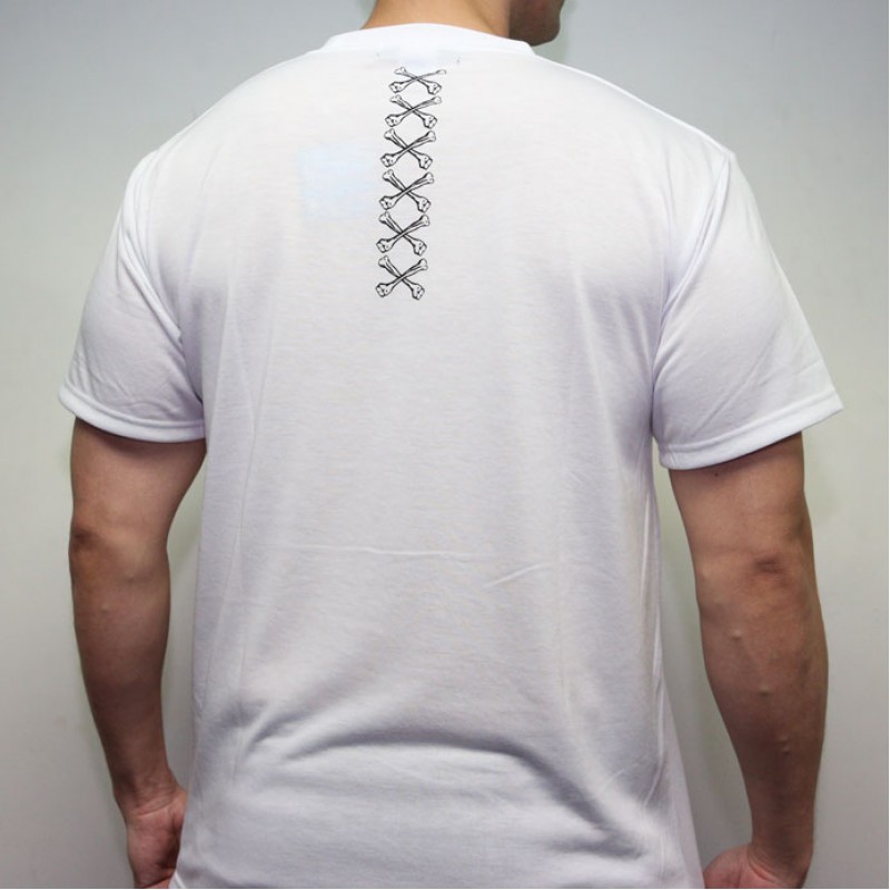 RSC Ghost Skeleton Tee (White)
