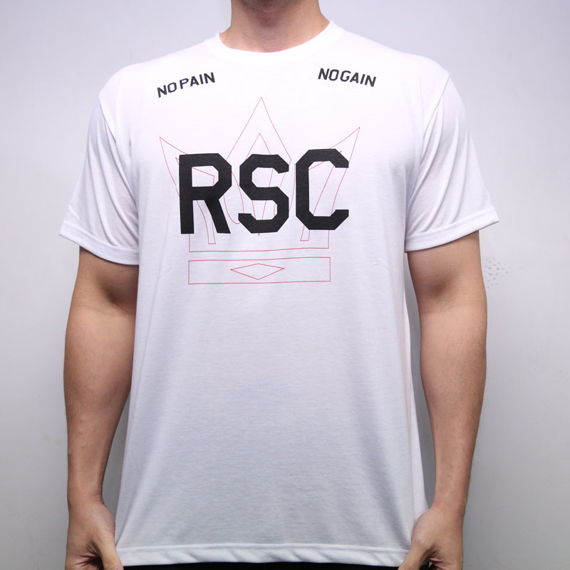 RSC No Pain No Gain Tee (White)