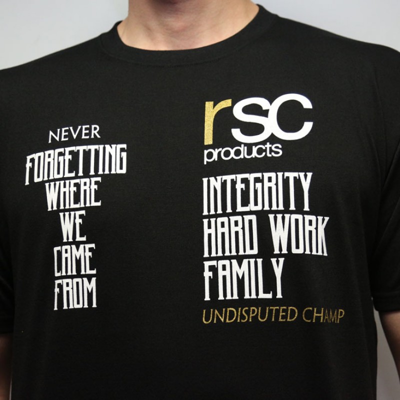 RSC Undisputed Champ Tee (Black)