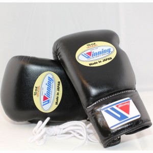 Winning Boxing Gloves (Lace/Black)