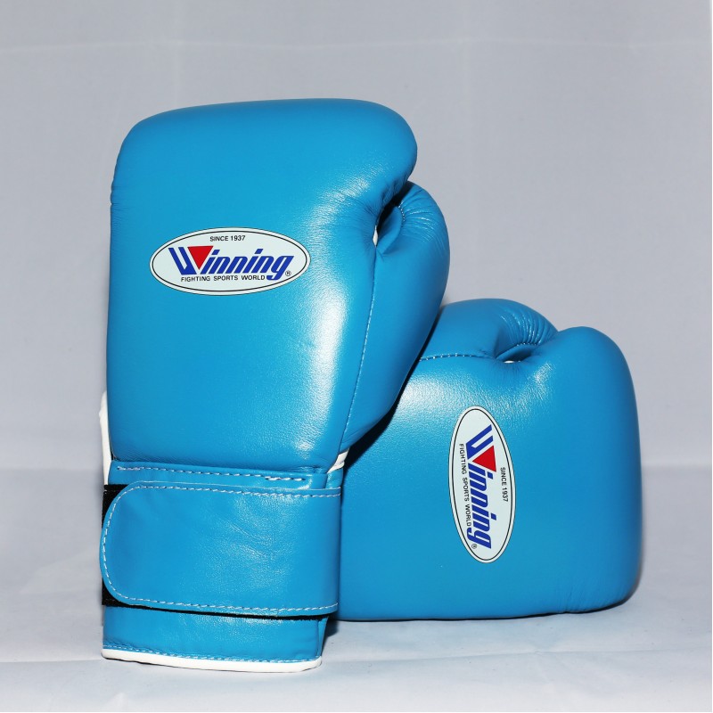 Winning Boxing Gloves Special Edition (Velcro/Sky Blue)