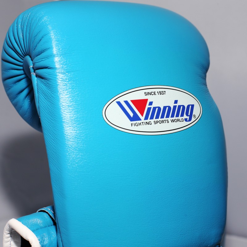 Winning Boxing Gloves Special Edition (Velcro/Sky Blue)