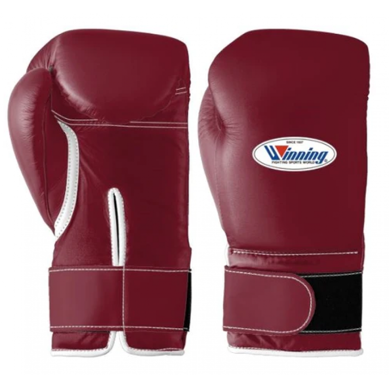 Winning Boxing Gloves Special Edition (Velcro/Wine Red)